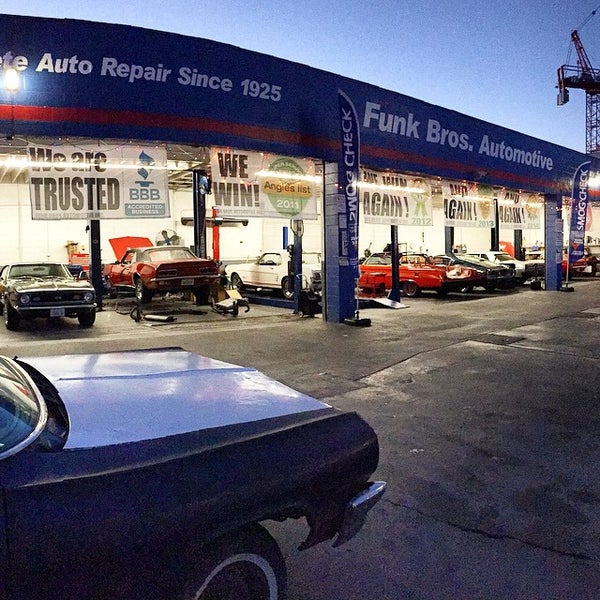 Photo taken at Funk Brothers Auto by hovig f. on 3/6/2015