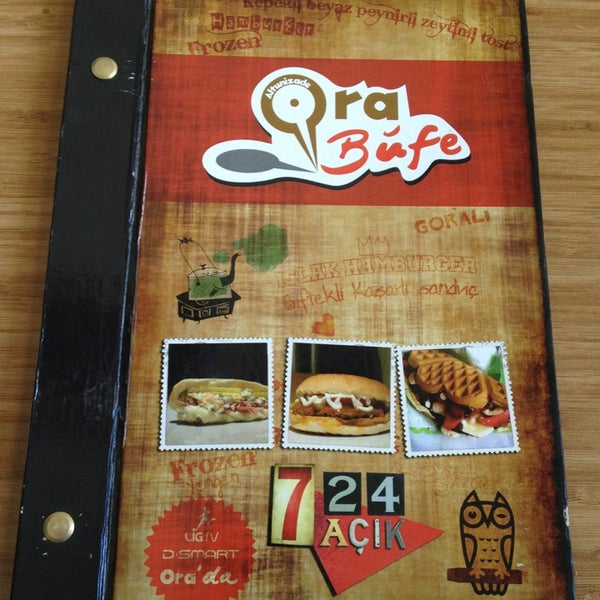 รูปภาพถ่ายที่ Ora Steak &amp; Burgers โดย Salih Samet Ş. เมื่อ 5/27/2013