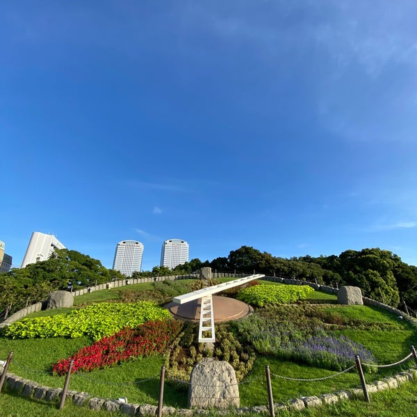 幕張海浜公園 花時計 Jardim Em 千葉市