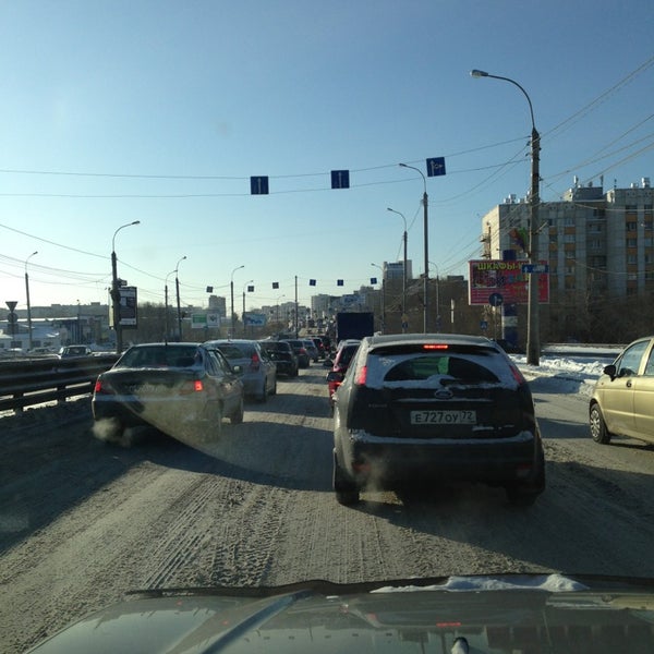 Мост пермякова в тюмени