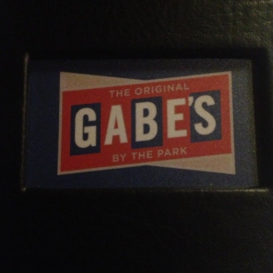 Photo taken at The Original Gabe&#39;s By The Park by Katie O. on 11/25/2012