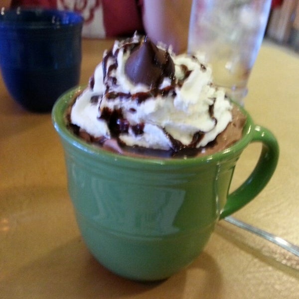 The hot chocolate