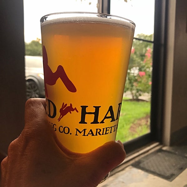Photo taken at Red Hare Brewing Company by S on 7/19/2018
