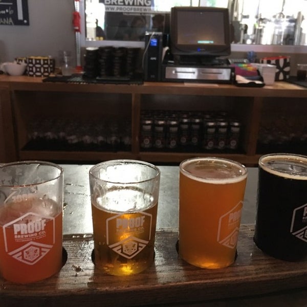 Photo taken at Proof Brewing Company by S on 8/13/2016
