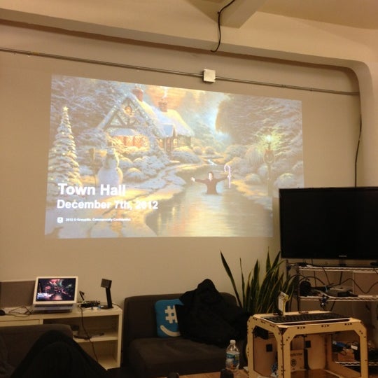 Photo taken at GroupMe HQ by Steve C. on 12/7/2012