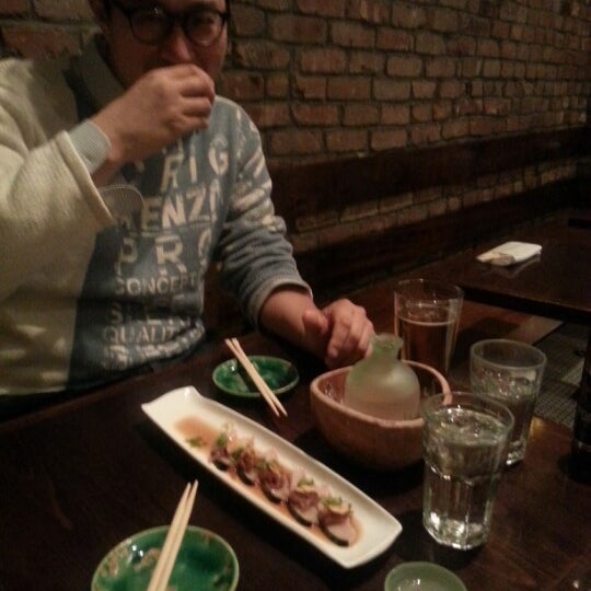 Photo taken at Nagomi Sushi by Yereum K. on 1/19/2013