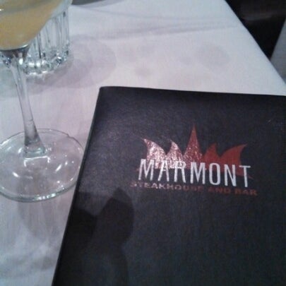 Photo taken at Marmont Steakhouse and Bar by Legal§Diva💎👠👜💼💰🐾 on 11/5/2012
