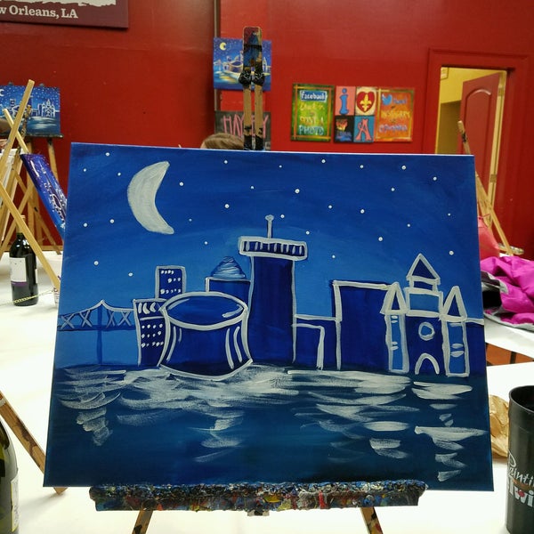 Painting with a Twist Uptown Carrollton New Orleans, LA