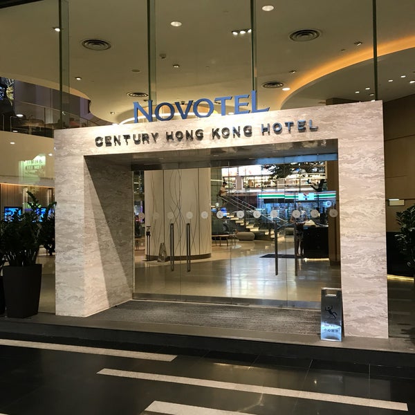 Photo taken at Novotel Century Hong Kong Hotel by R C. on 5/23/2018