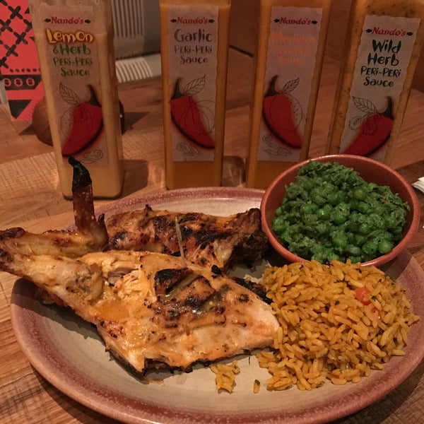 Photo taken at Nando&#39;s by R C. on 11/5/2017