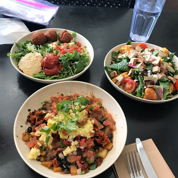 Photo taken at Veggie Grill by R C. on 5/4/2019