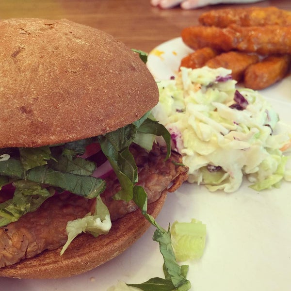 Photo taken at Veggie Grill by Natalie on 7/19/2015