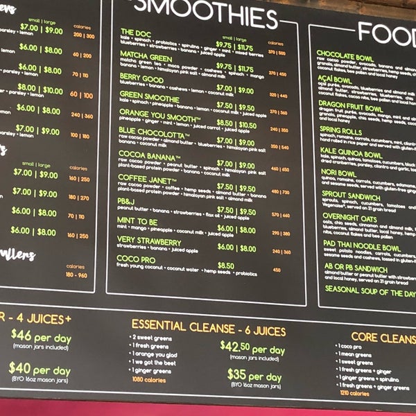 Juice Bar Franklin Juice Bar