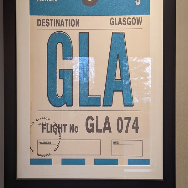 Foto tirada no(a) Glasgow International Airport (GLA) por Shelby em 11/21/2022