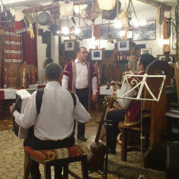 Photo taken at Old Erivan Restaurant Complex by Kostiantyn I. on 4/11/2013