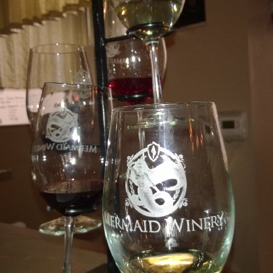 Photo taken at Mermaid Winery by Keith P. on 3/18/2014