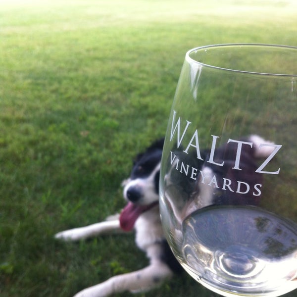 Photo taken at Waltz Vineyards &amp; Winery by Zach S. on 7/27/2013