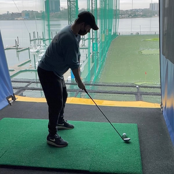 Photo taken at The Golf Club at Chelsea Piers by Rich C. on 4/10/2021