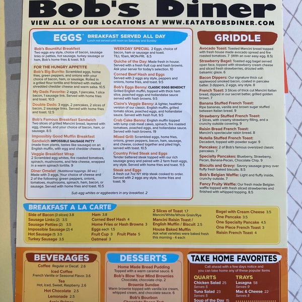 Photo taken at Bob&#39;s Diner by Duane on 4/6/2023