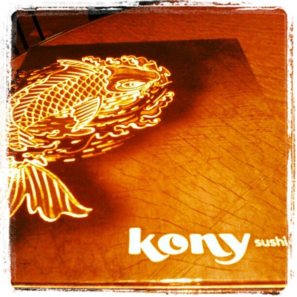 Photo taken at Kony Sushi Bar by Daniel M. on 2/15/2013