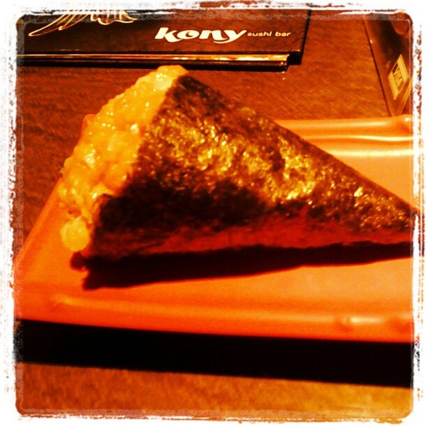Photo taken at Kony Sushi Bar by Daniel M. on 2/15/2013