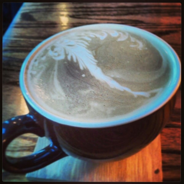 Photo taken at Edison Coffee Co by Aaron B. on 4/19/2014