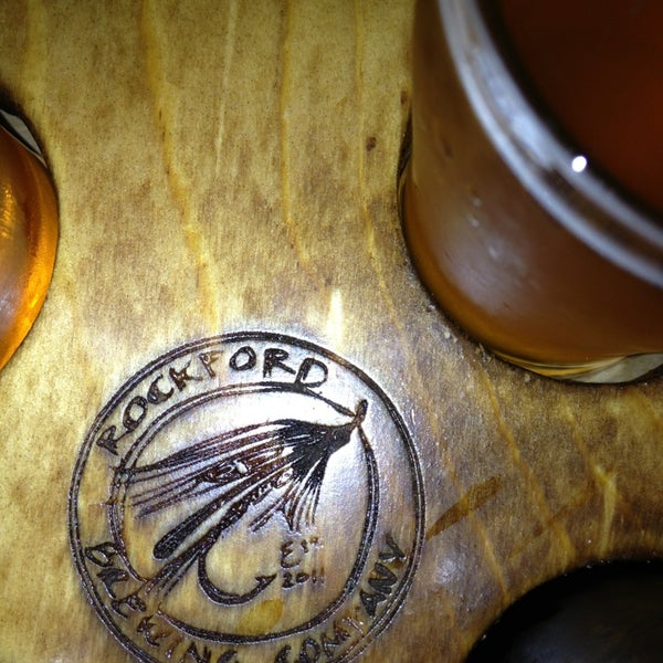 Photo taken at Rockford Brewing Company by Christy W. on 1/5/2013