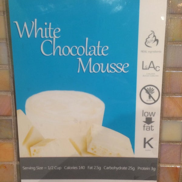 White chocolate mousse is TCBYs old recipe