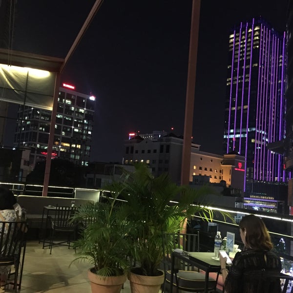 Photo taken at Chanh Bistro Rooftop Saigon by Marnix D. on 6/20/2017