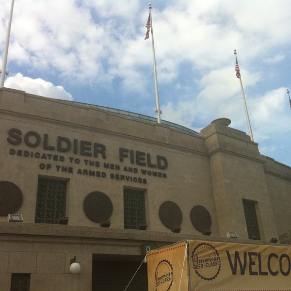 Photo taken at Soldier Field by Luis A. on 5/11/2013