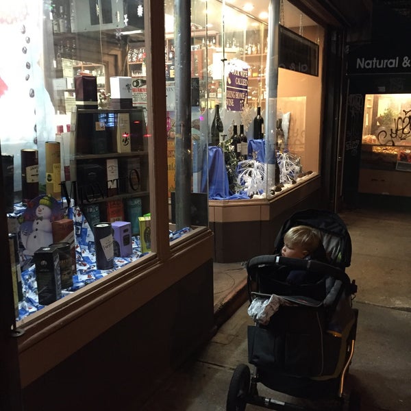 Photo taken at Carroll Gardens Wines &amp; Liquors by Mary S. on 1/16/2016