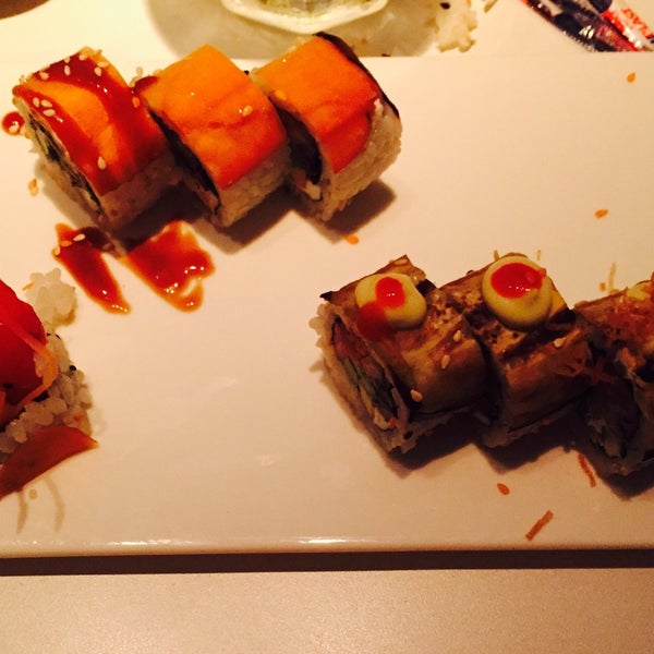 Muy buen sushi vegetariano!!
