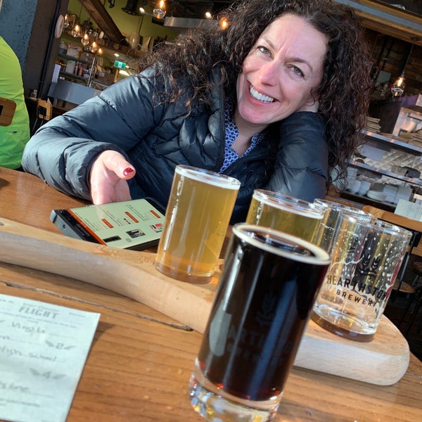 Photo taken at Hearthstone Brewery by Stephane T. on 12/31/2018