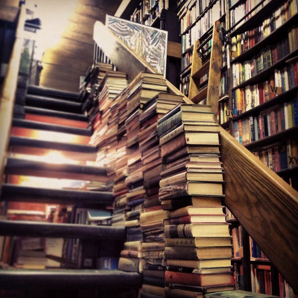 Photo taken at Westsider Rare &amp; Used Books Inc. by Izzy A. on 5/3/2013