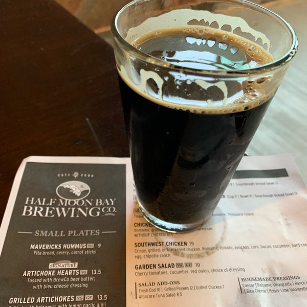 Photo taken at Half Moon Bay Brewing Company by Eric W. on 6/30/2021
