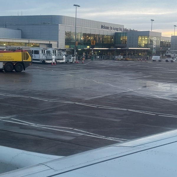 Photo taken at George Best Belfast City Airport (BHD) by David H. on 1/19/2024
