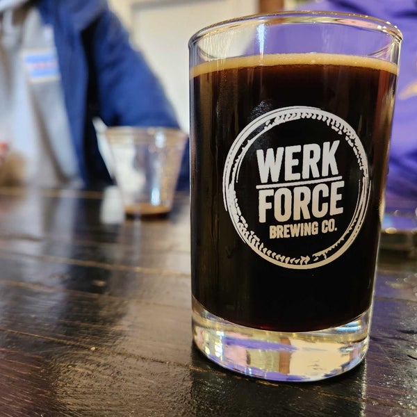 Photo taken at Werk Force Brewing Co. by Neal H. on 11/27/2022