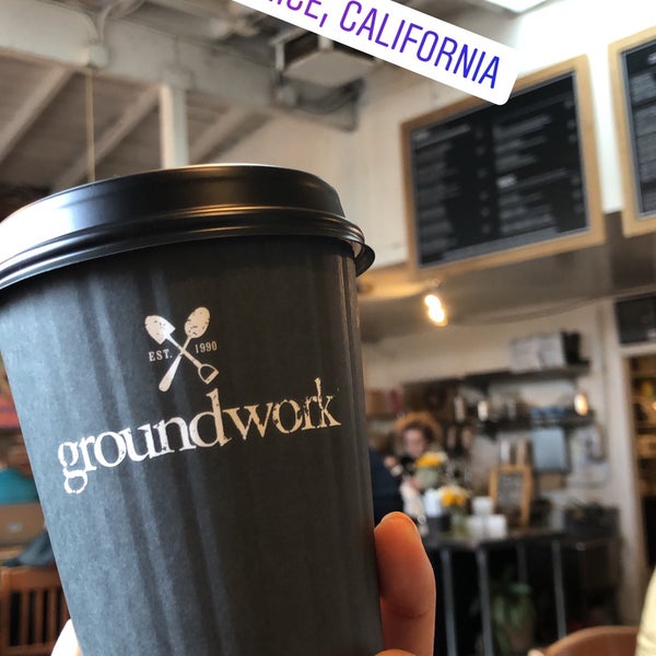 Снимок сделан в Groundwork Coffee пользователем Stacy 😁 C. 2/10/2019