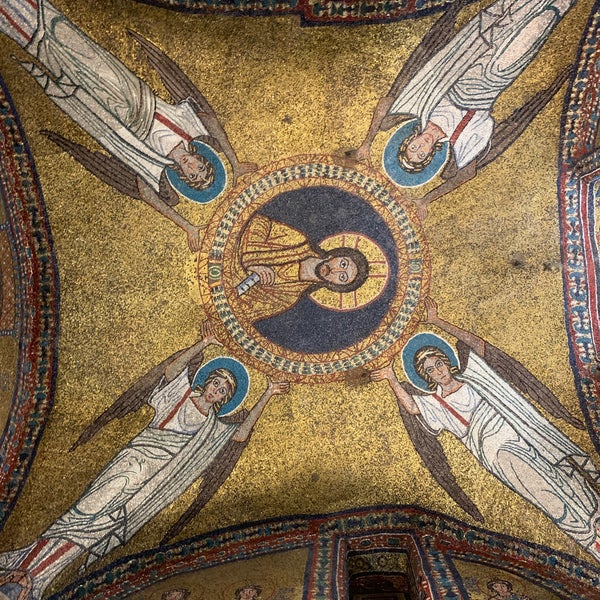 Photo taken at Basilica di Santa Prassede by Jo C. on 4/6/2019