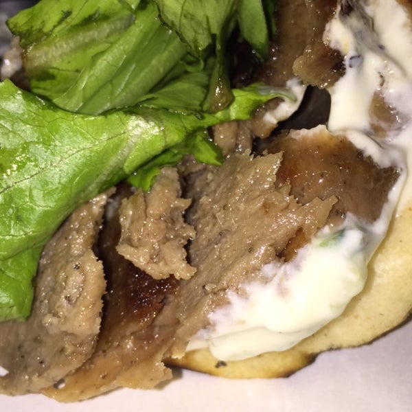 Photo taken at The Souvlaki Truck, INC. by Brittany F. on 5/19/2015