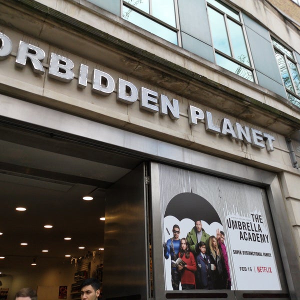 Photo taken at Forbidden Planet by Richard Y. on 3/26/2019
