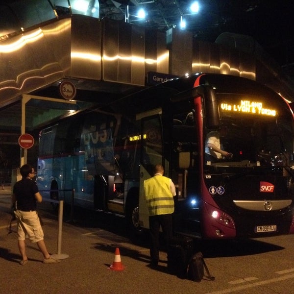 Arret Ouibus Lyon Perrache Charlemagne Cours De Verdun Gensoul