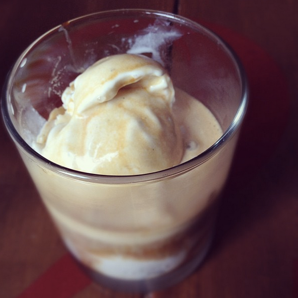 In an affogato, everything depends on the quality of your ice cream and espresso. You're in good hands with this version, made with top-notch vanilla gelato from Il Laboratorio de Gelato.
