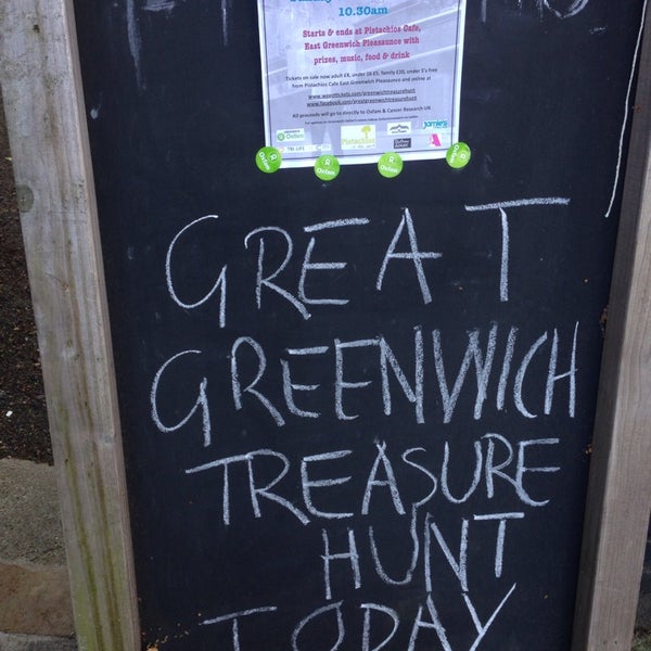 Pistachios In The Park Café in London