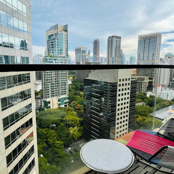 Photo taken at Hotel Indigo Bangkok Wireless Road by Vincent C. on 6/15/2022