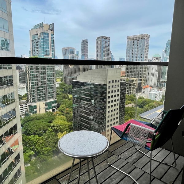 6/22/2022 tarihinde Vincent C.ziyaretçi tarafından Hotel Indigo Bangkok Wireless Road'de çekilen fotoğraf