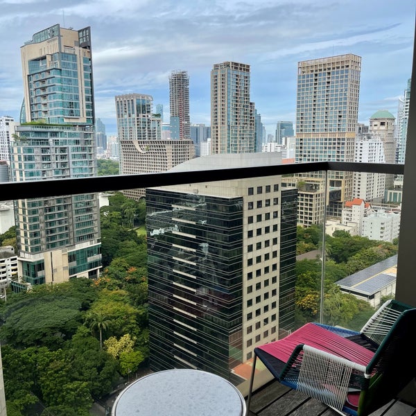 Photo taken at Hotel Indigo Bangkok Wireless Road by Vincent C. on 6/23/2022