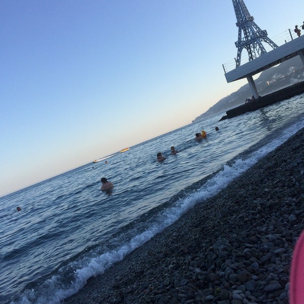 7/15/2016 tarihinde Маша П.ziyaretçi tarafından Grand M Beach'de çekilen fotoğraf