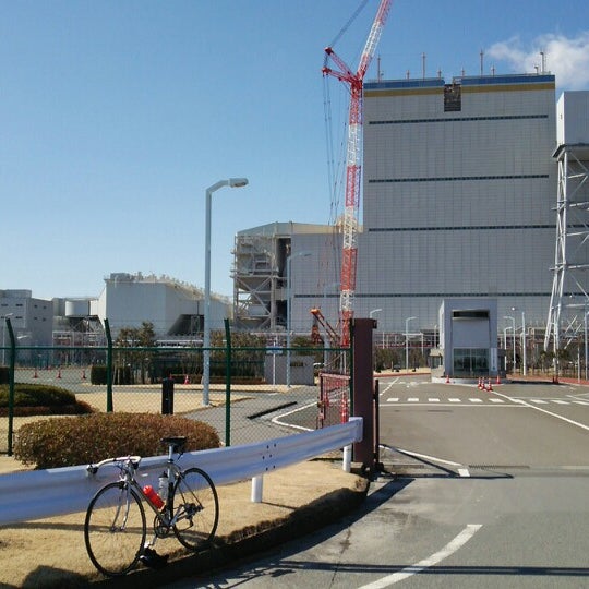 相馬共同火力発電 新地発電所 Elektrik Santrali Da Fotograflar