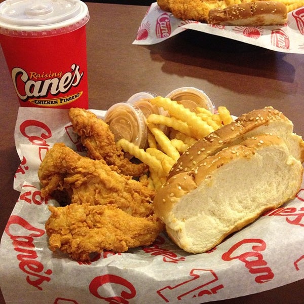 Photo taken at Raising Cane&#39;s Chicken Fingers by Holly N. on 7/14/2013